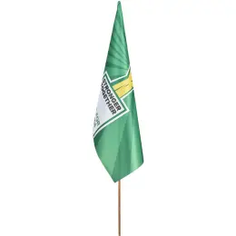 Champion Large Hand Flag - 90cm x 60cm Branded